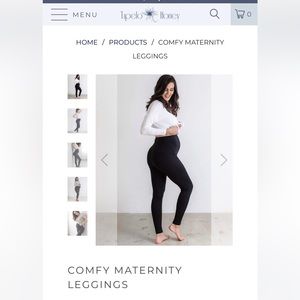 Tupelo honey maternity leggings size small